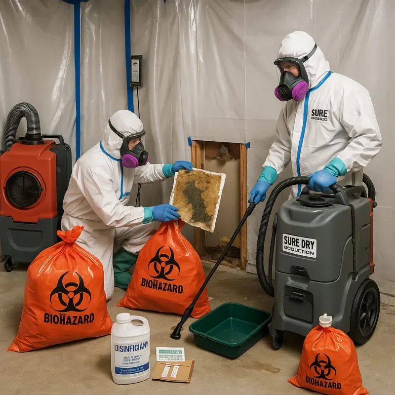 Contaminated Water Handling Protocols process in Plainview, NY